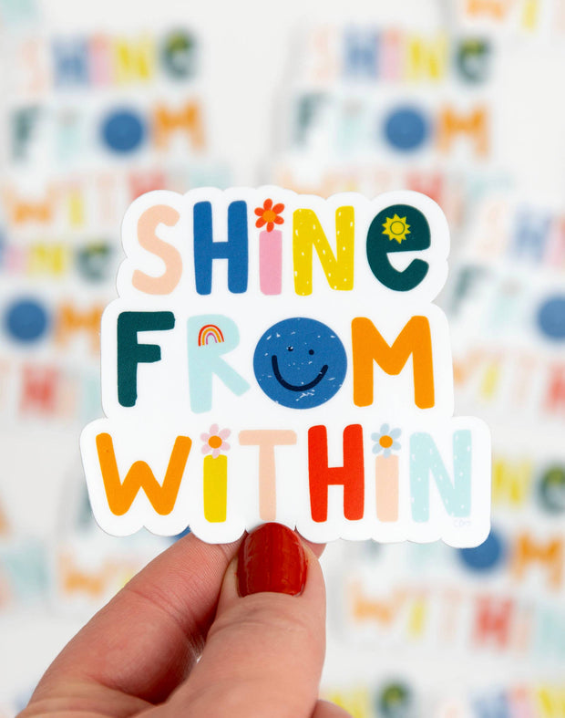 Shine From Within Decal Sticker