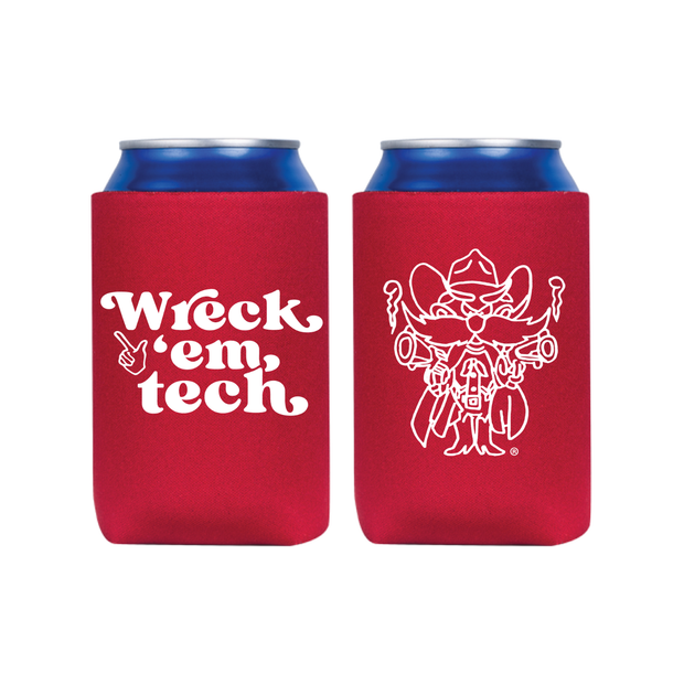 Texas Tech Koozie - Red