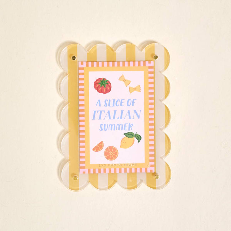 Mini Acrylic Picture Frame Magnet–Limoncello – Party Hat Celebrations