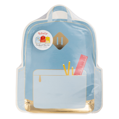 Backpack Plate Set