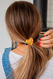 Heart of Gold Ponytail Pendant