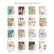 Sticker Scene Card - Decorate a Cake