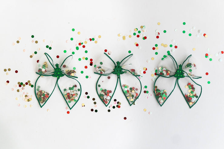 Mesh Shaker Bow - Tree Topper: Small