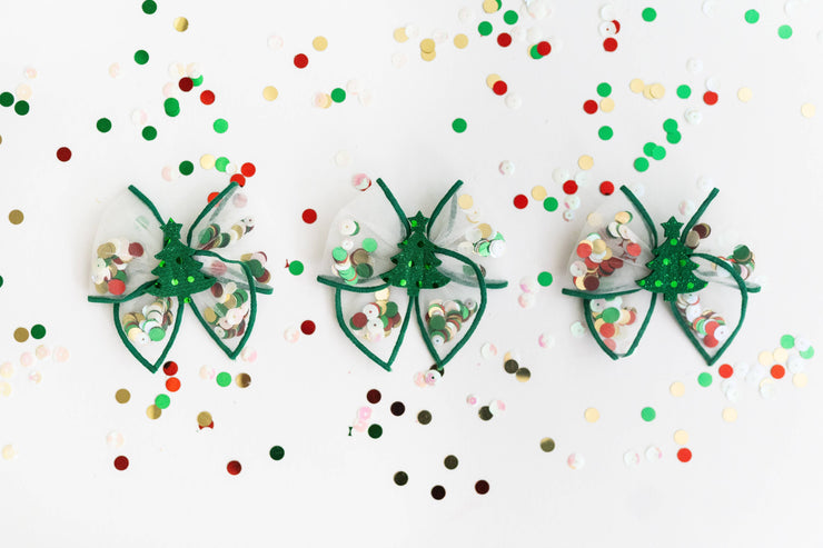 Mesh Shaker Bow - Tree Topper: Small