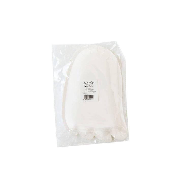 Trick or Treat Ghost Shaped Plate