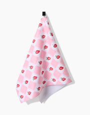 Vera Strawberries Tea Towel