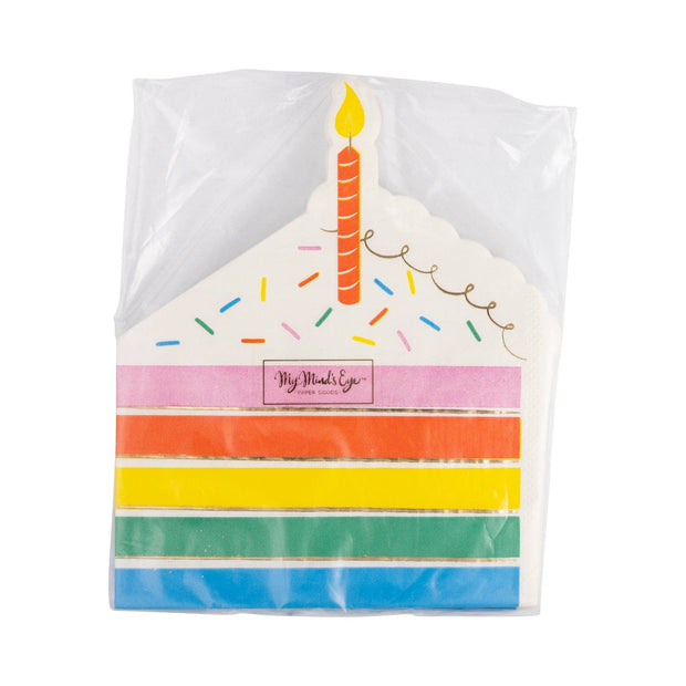 - Cake Shaped Dinner Napkin