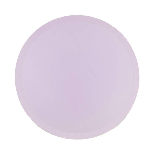 Shades Dinner Plates: Lavender - 8 Pk.