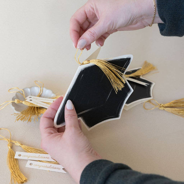 Graduation Cap w/ Tassel Congratulations Greeting Card