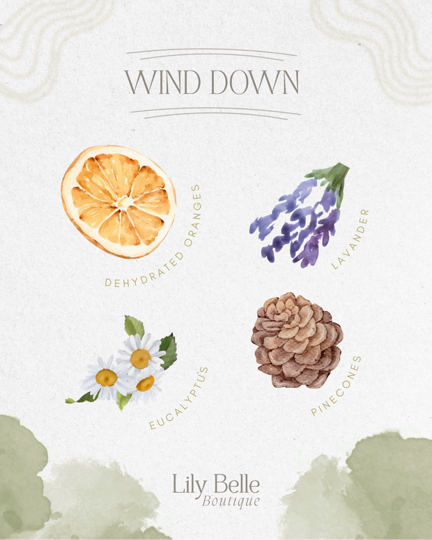 Wind Down Simmer Pot | Chamomile Orange Lavender
