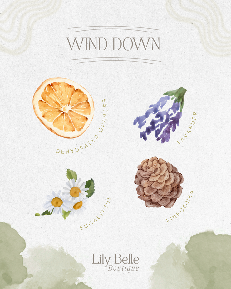 Wind Down Simmer Pot | Chamomile Orange Lavender