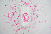 20oz. Styrofoam Cup 10 Pack Sleeve "In Dolly We Trust"