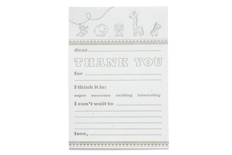 Kid Thank You Notes | Kit