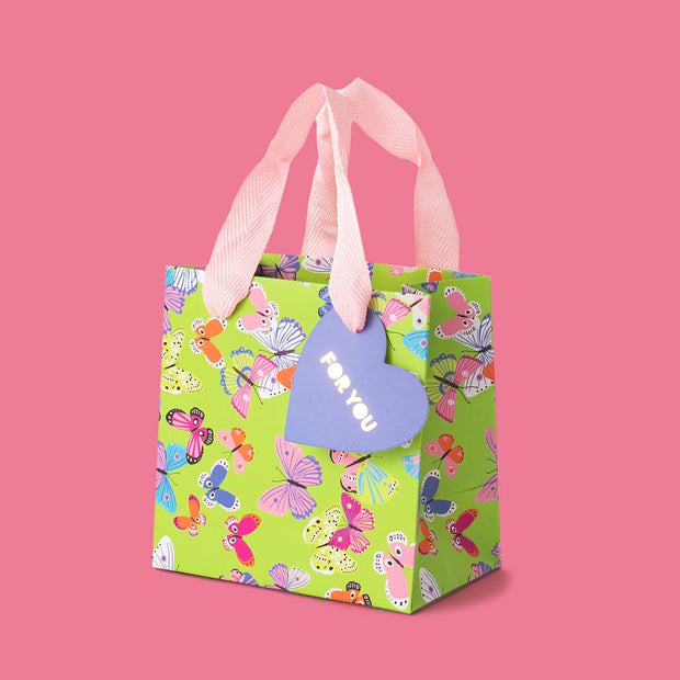 Gift Bags - Butterflies - Assorted Sizes to Choose From: Medium