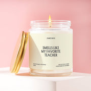 Teacher Gift “Smells Like My Favorite Teacher”: White Tea + Jasmine