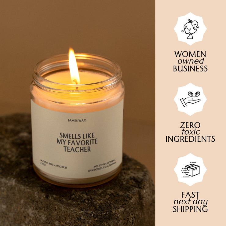 Teacher Gift”Smells Like My Favorite Teacher”: Rose + Patchouli