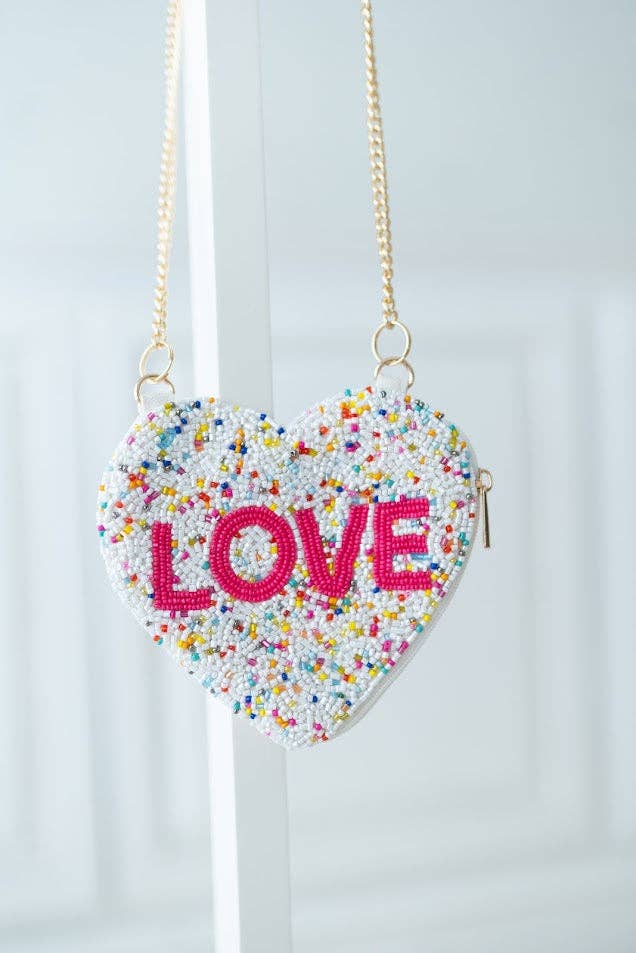 Beaded Purse - Sprinkled with Love
