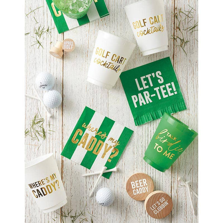 Beverage Napkin - Let's Par-Tee