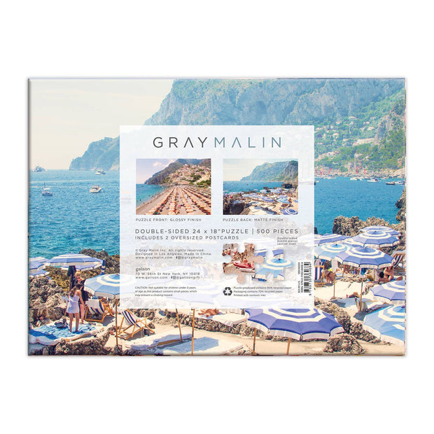 Gray Malin The Italy Double-Sided 500 Piece Puzzle