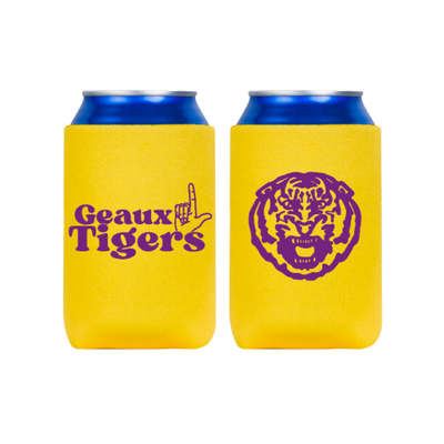 LSU Koozie - Gold