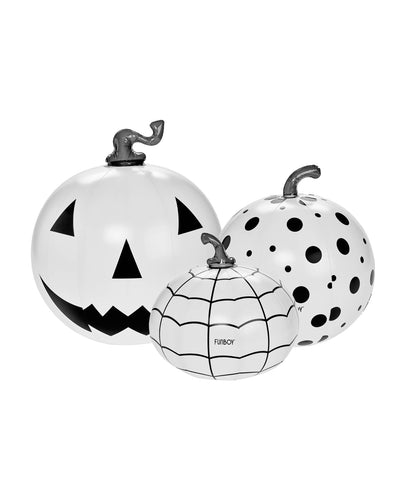 Black and White Halloween Pumpkins