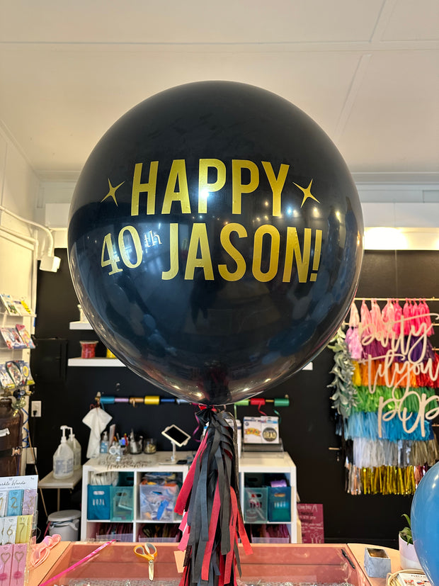 Whopper Helium Balloon with Customization