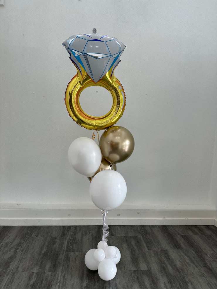 "Put a Ring on It!" Helium Bouquet