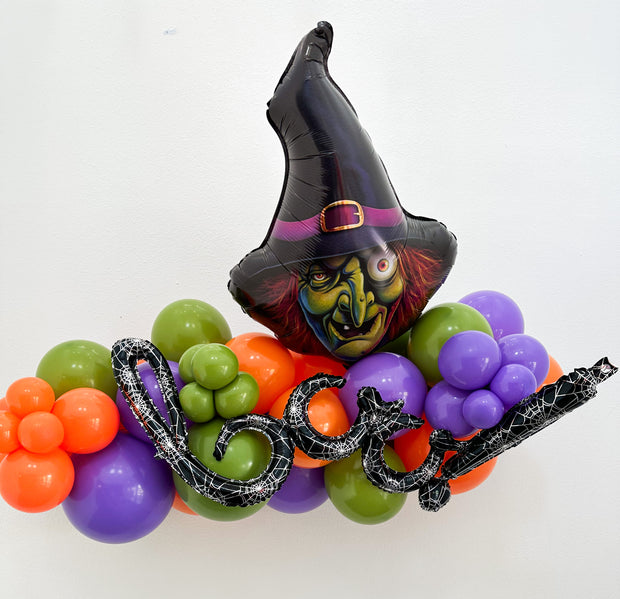Witches Say "BOO!" Halloween Grab and Go Garland