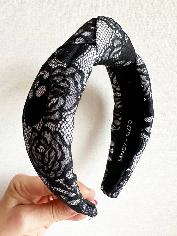 Skull Lace Headband