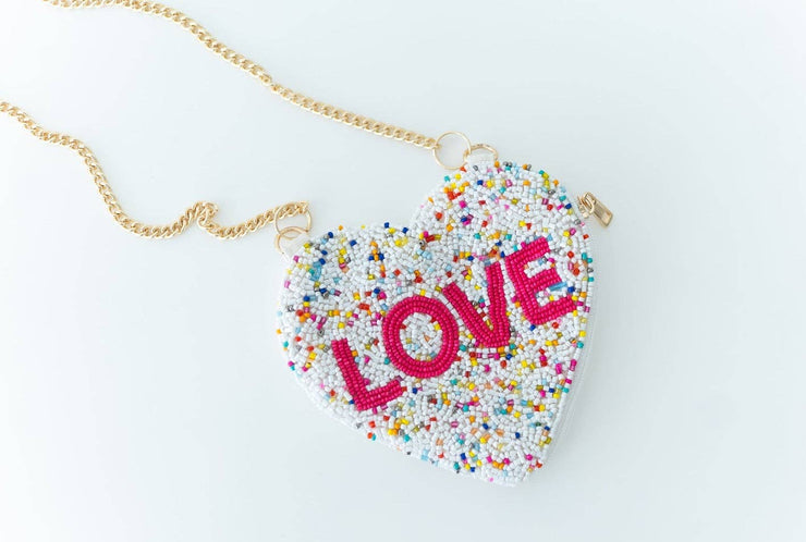 Beaded Purse - Sprinkled with Love