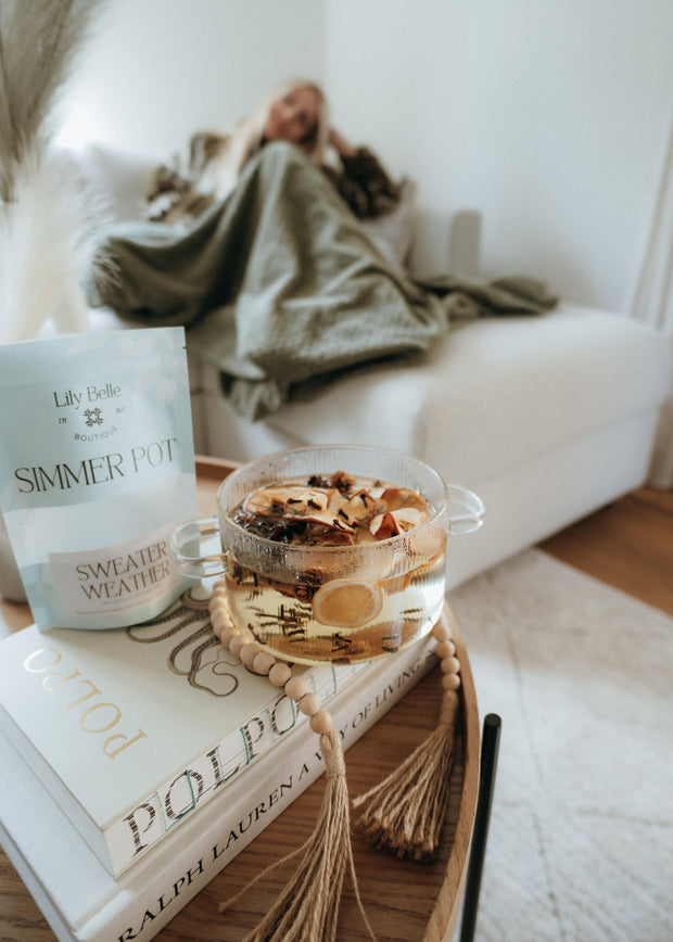 Sweater Weather Simmer Pot  | Stovetop Potpourri