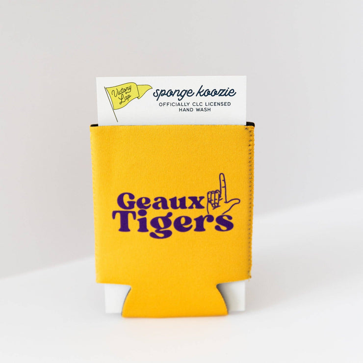 LSU Koozie - Gold