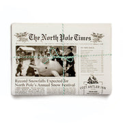 North Pole Times Edition 2 - Holiday Newspaper and Gift Wrap