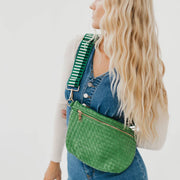 Westlyn Woven Bum Bag *NEW COLORS ADDED*: Metallic Navy