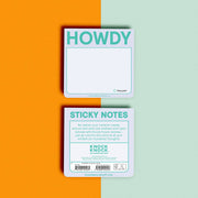 Howdy Sticky Note