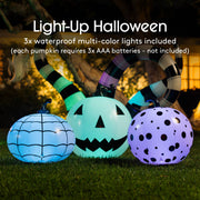 Black and White Halloween Pumpkins