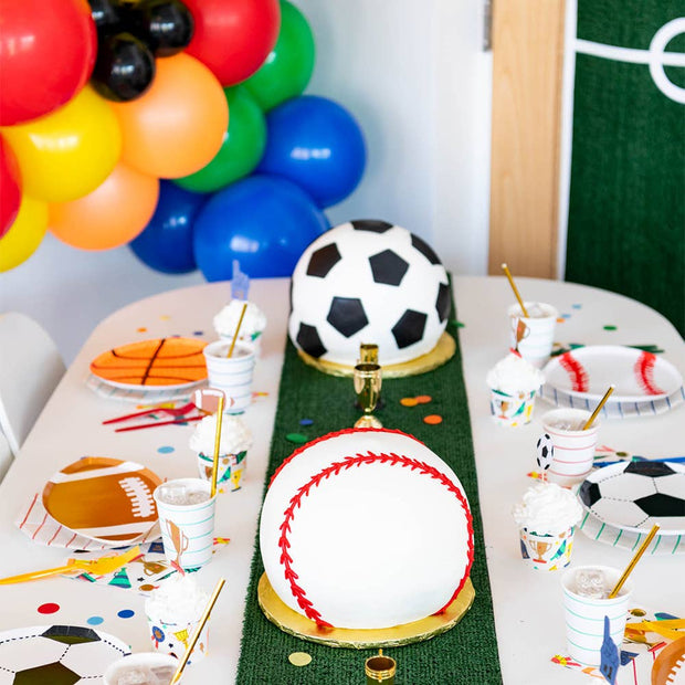 Good Sport Small Baseball Plates - 8 Pk.