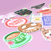 Vinyl Sticker - Pink Bow