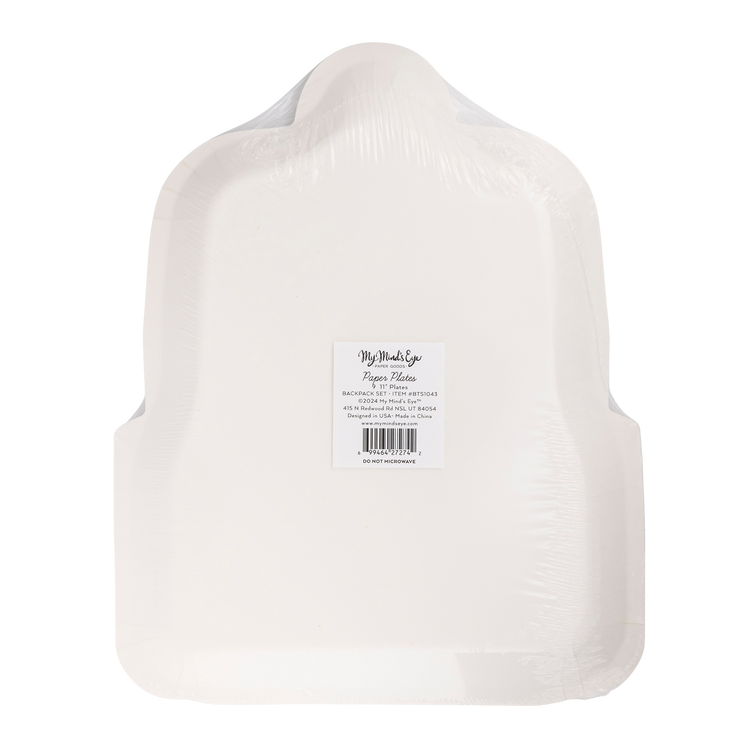 Backpack Plate Set