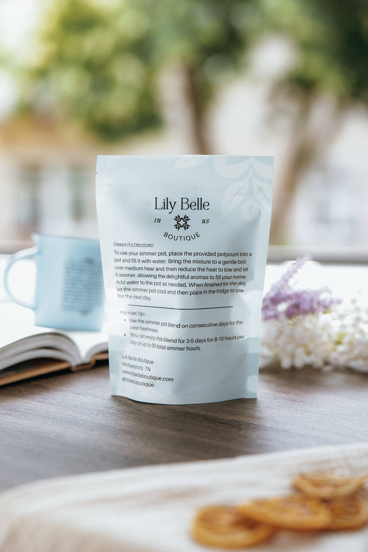 Wind Down Simmer Pot | Chamomile Orange Lavender