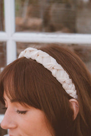 All Knotted Up Hard Headband: Fern