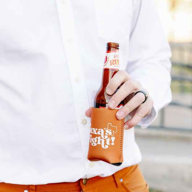 Austin Burnt Orange Koozie