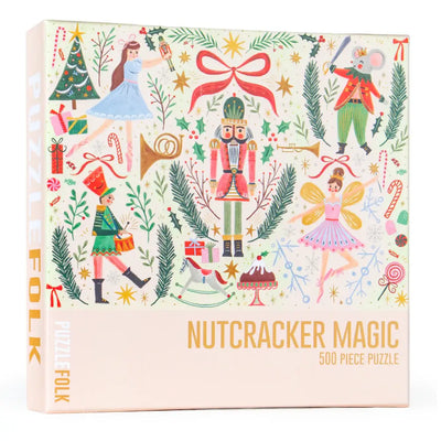 Nutcracker Magic 500 Piece Christmas Holiday Puzzle