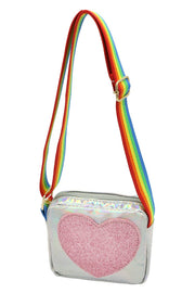 Heart Purse: Silver