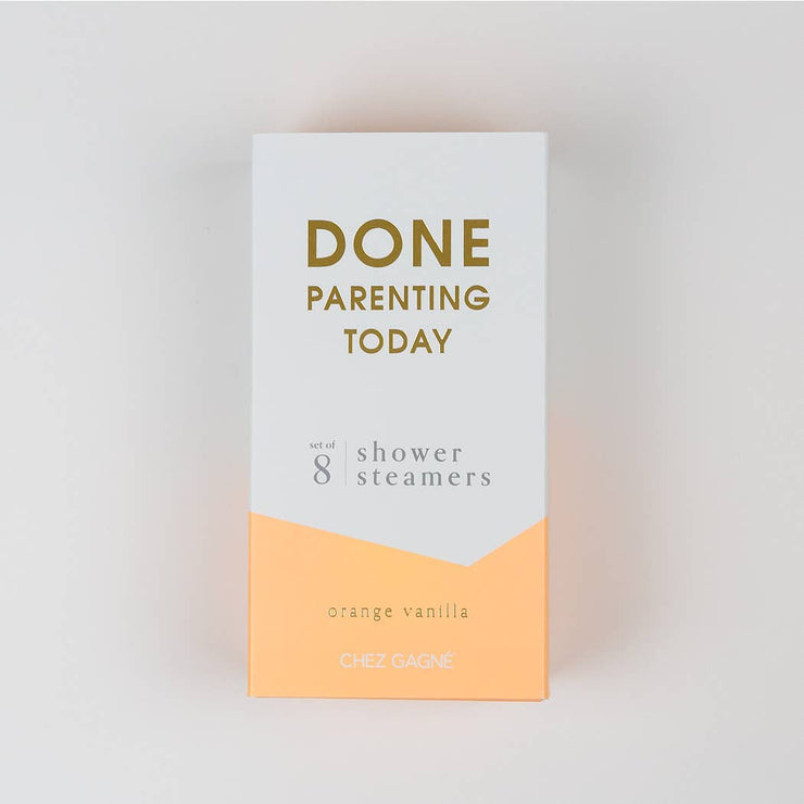 Done Parenting Today Shower Steamers - Orange Vanilla