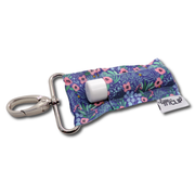 Blue Floral LippyClip KISS for Larger Lip Balms: Standard