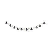 Puffy Felt Witch Hats Banner