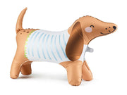 Large - Dachshund Standing Foil Balloon - Matte Finish | 35x22.8 Inches | Air-Filled
