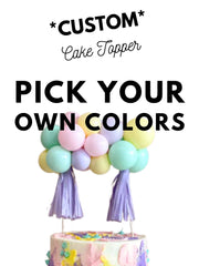 Custom Balloon Cloud Topper