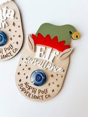 Santa Cam: Ornament Style with Ribbon / Santa Cam